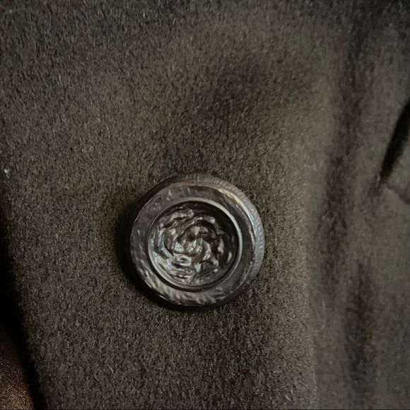 Vintage Bonwitt Teller Junior Forecast Wool Coat with Mink Fur Trim - Picture 12 of 16